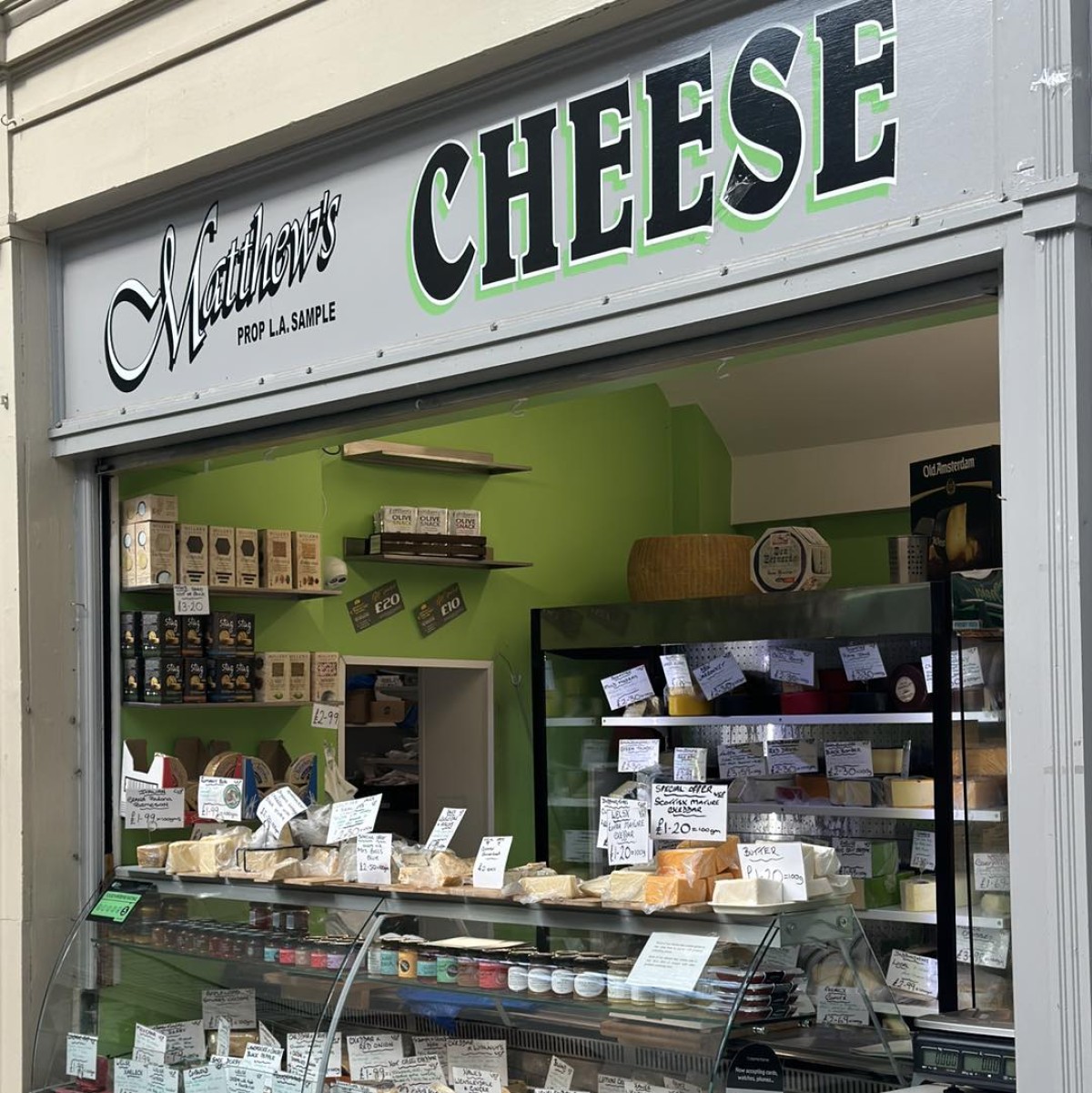 Matthew's Cheese